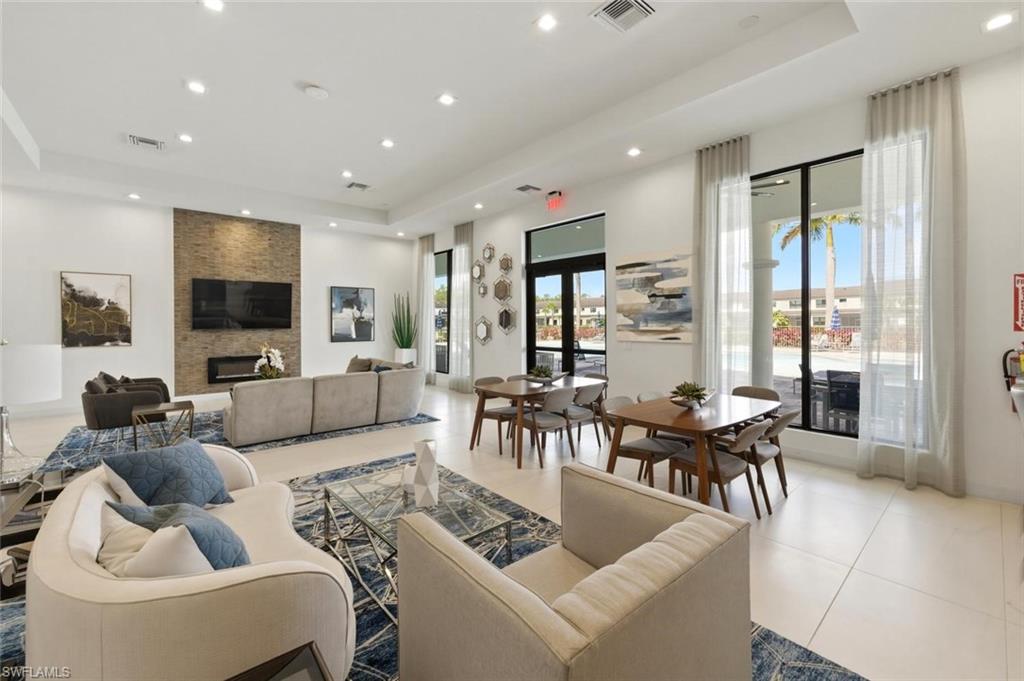 Clubhouse interior
