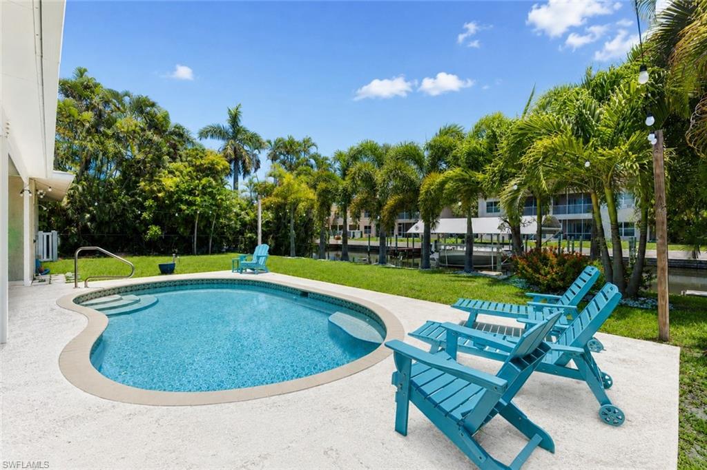 Private waterfront pool retreat