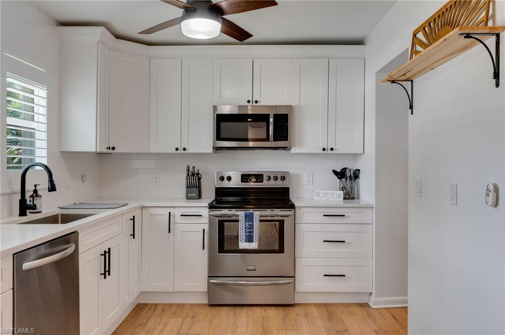 Stylish finishes and abundant storage