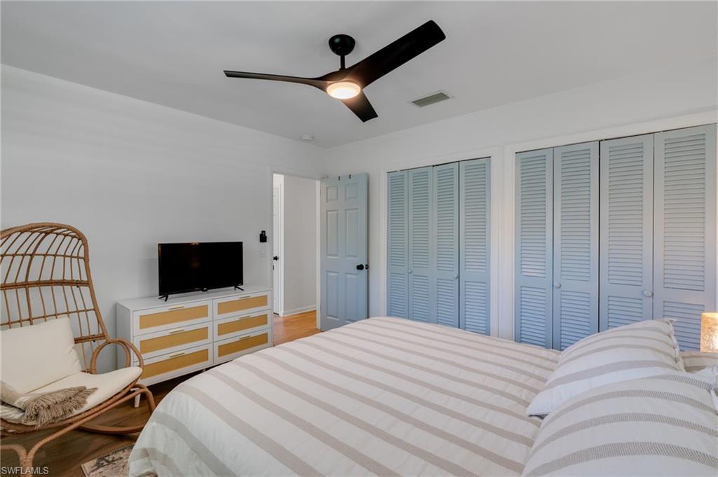 Inviting guest retreat with ample closet space