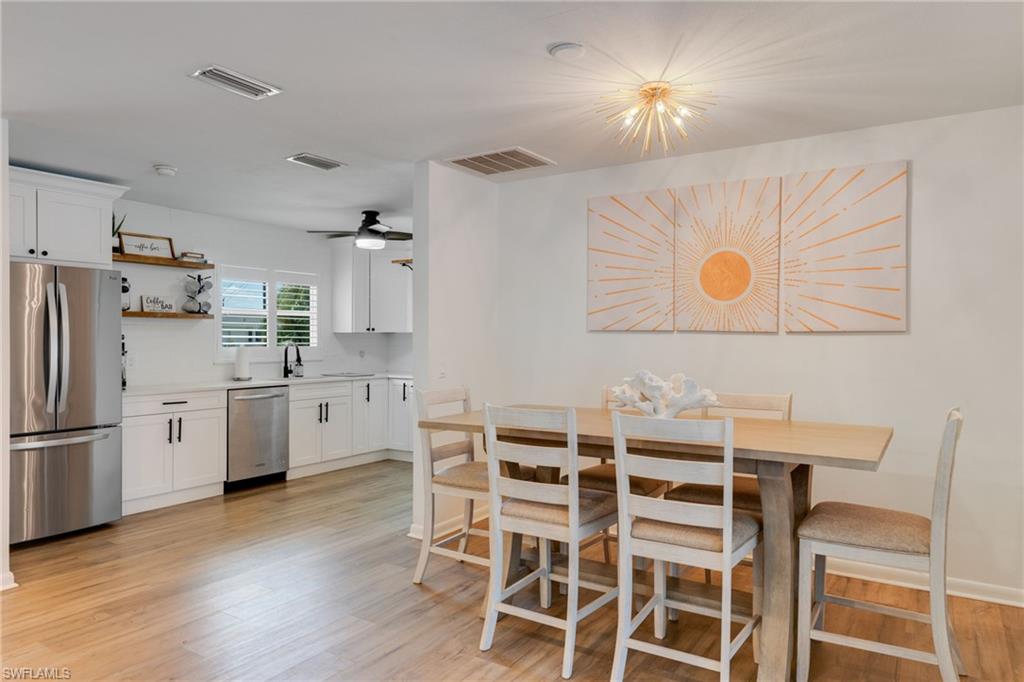 Dining area designed for gathering