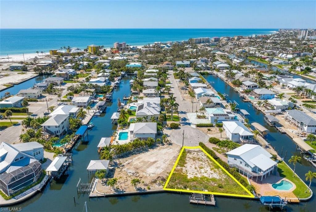 Waterfront residential lot featuring canal access and Gulf of Mexico proximity - Virtually Edited Image