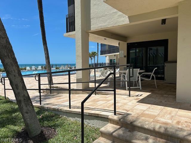 THE REAR PATIO