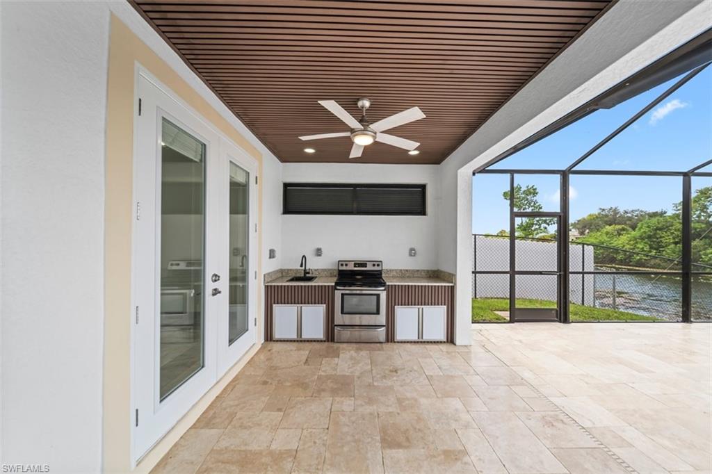 Outdoor kitchen