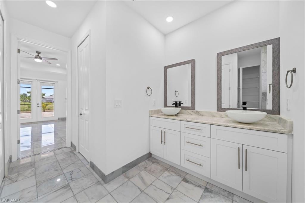 Primary Bathroom His & Hers Vanity