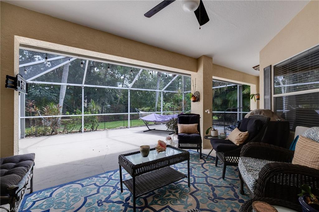 Covered lanai area