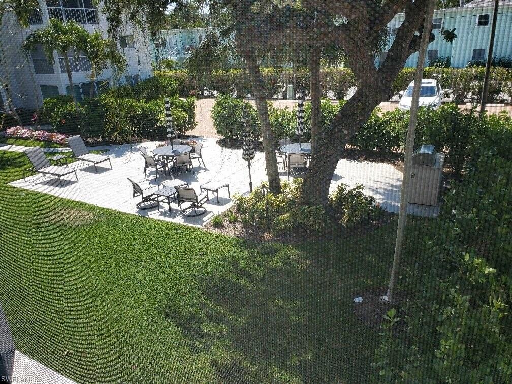 View from Screened Patio