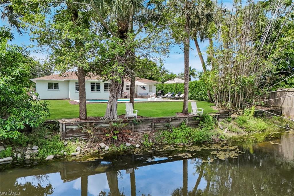 Rear of Property -Overlooks the Water