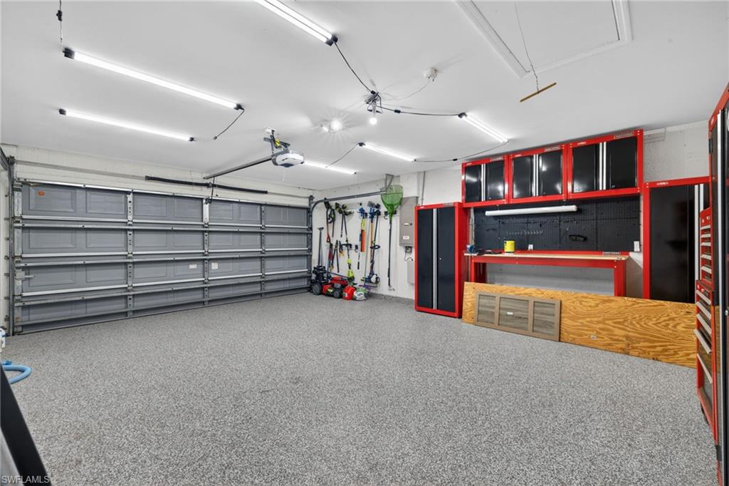 Renovated Laundry with Front Load Washer and Dryer