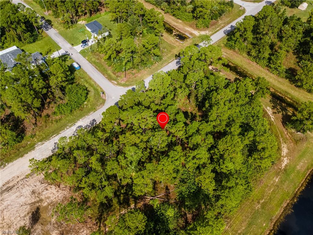 Aerial overview of property's location
