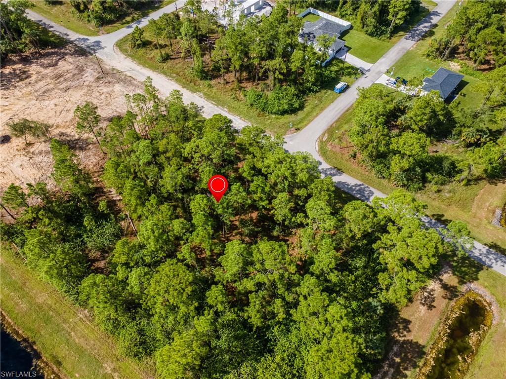 Aerial overview of property's location