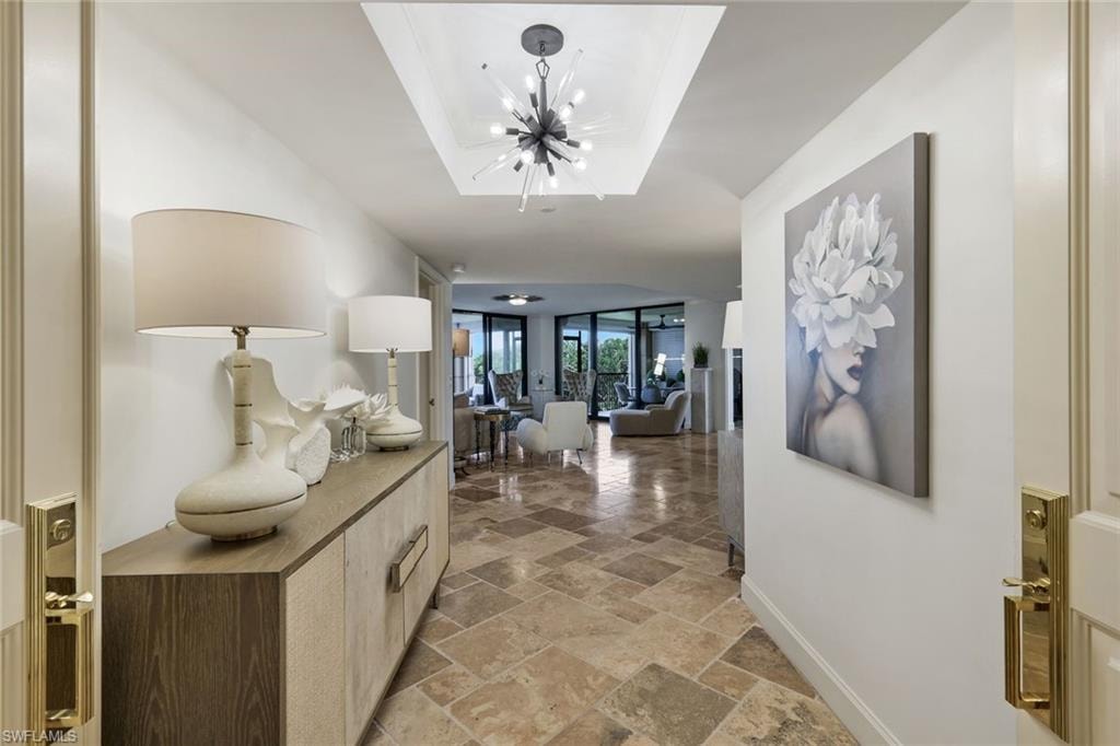 Foyer off private elevator