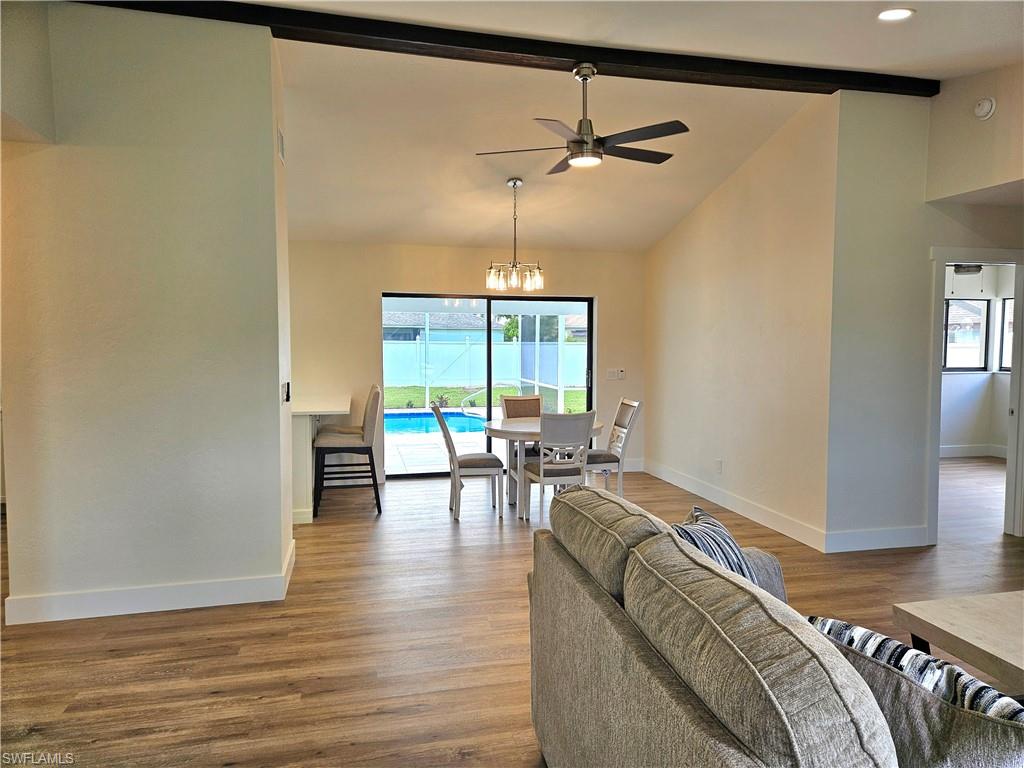 Furnished living room