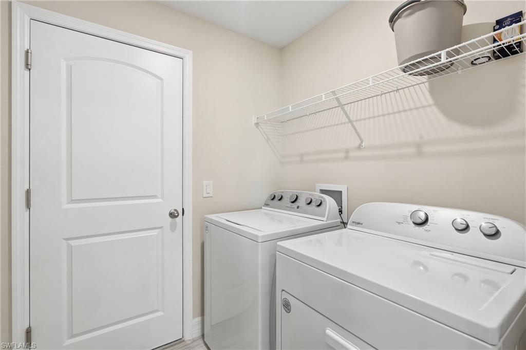Laundry area
