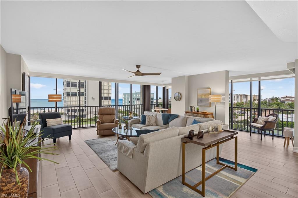 Floor to Ceiling Windows letting the views and natural light inside!