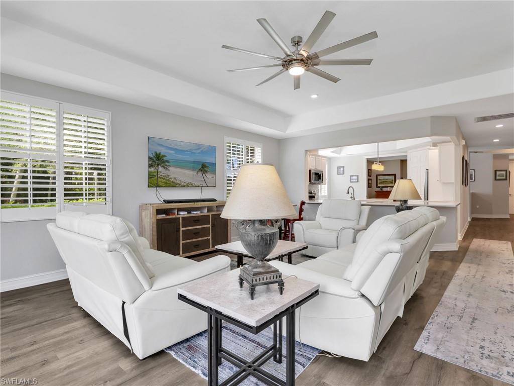 Plantation Shutters in the Great Room