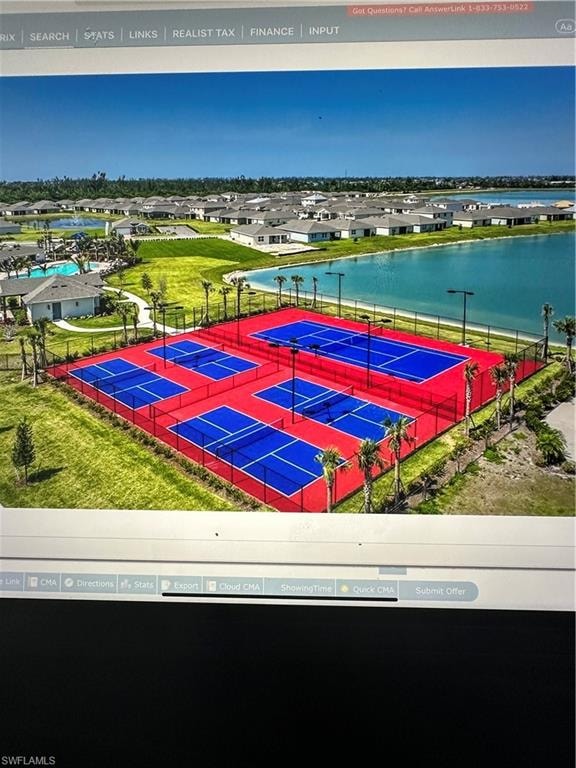 PICKEL AND TENNIS COURTS