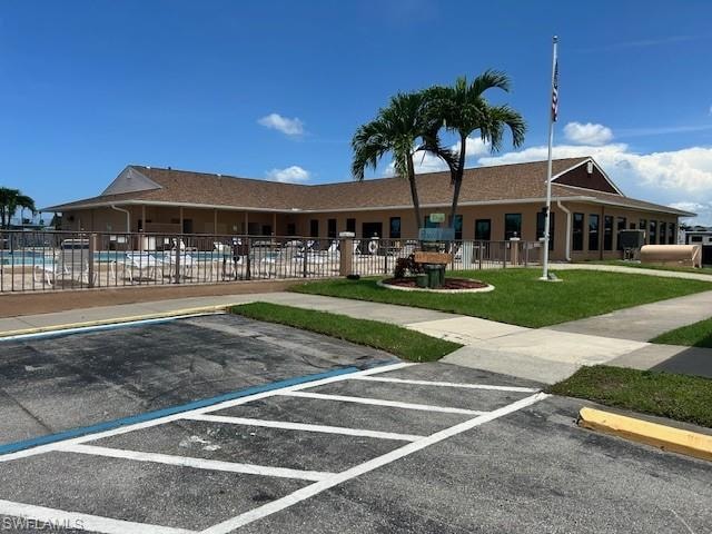 Club house and major pool
