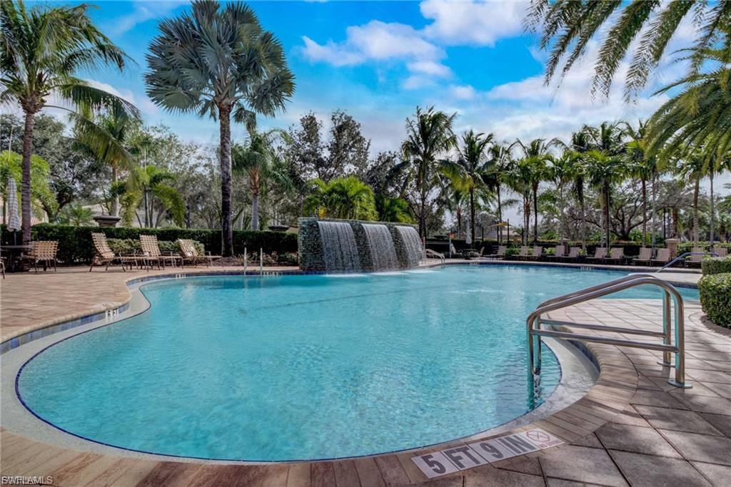Community resort style heated pool.
