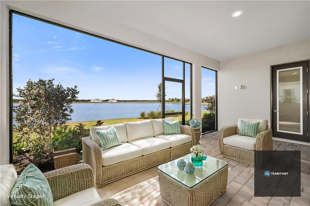 staged lanai