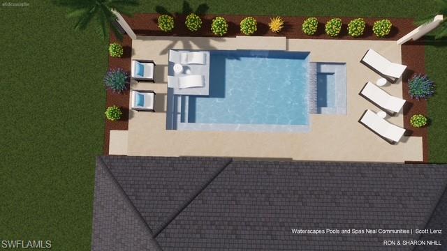Virtual pool rendering