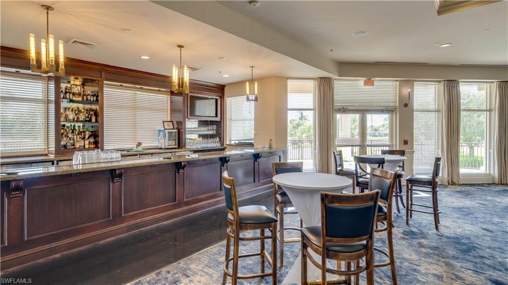 Bar in Clubhouse