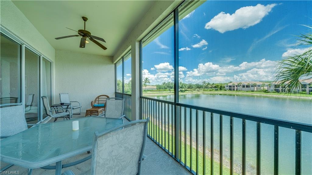 Lake Views from the Screened Lanai