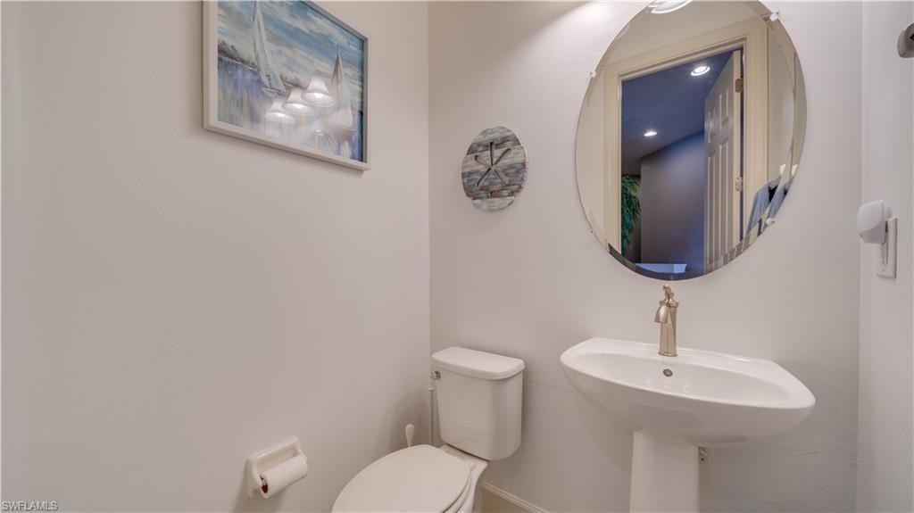 Half Bath off Living Room