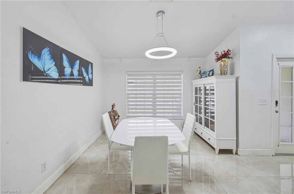 Dining area