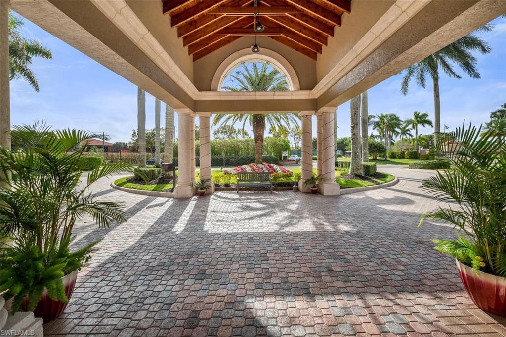 Clubhouse entrance