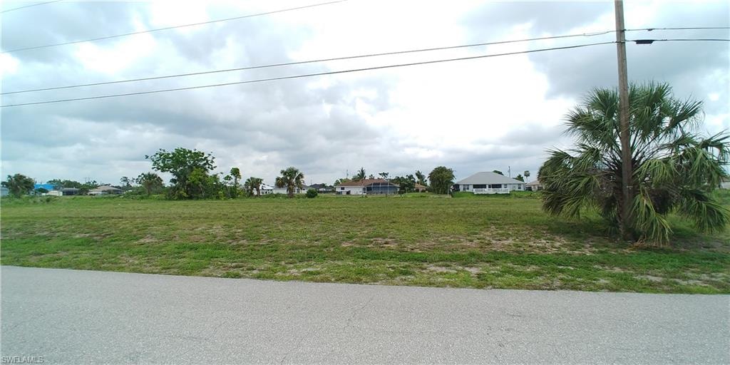 Street view of the lot