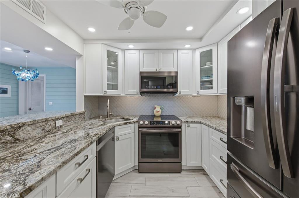 Kitchen with Samsung appliances
