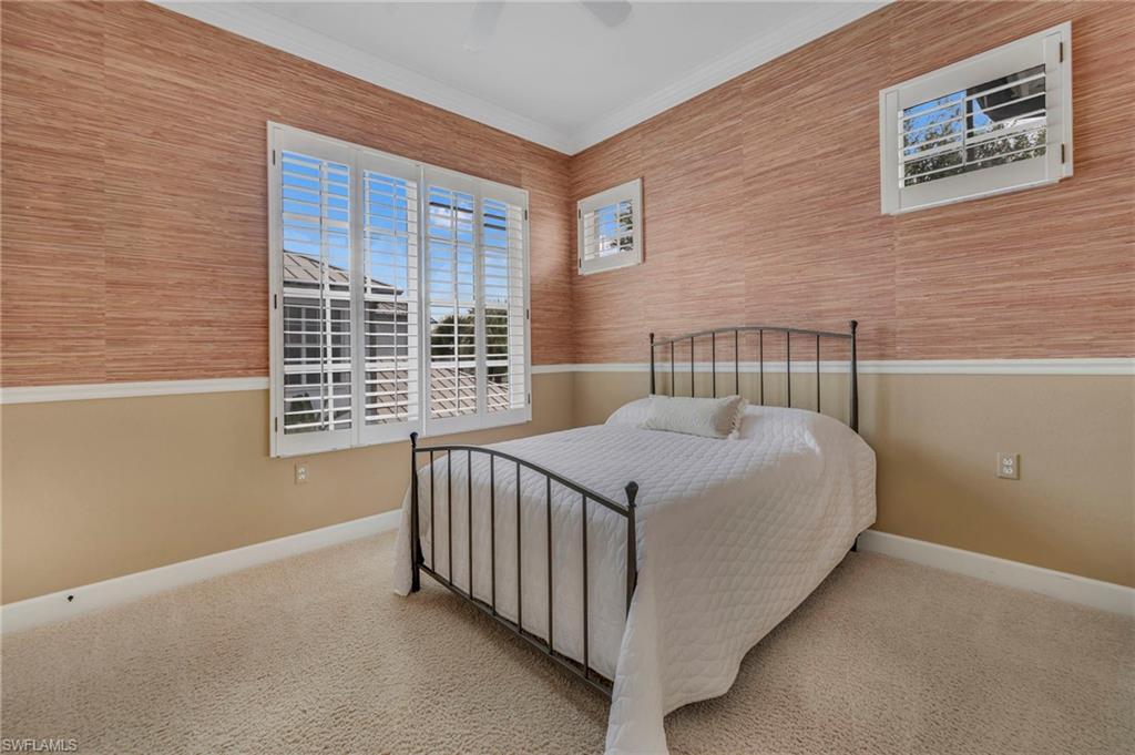 Private third Bedroom with large closet.