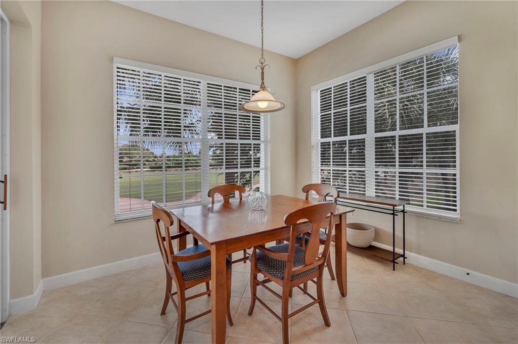 Great Views from the kitchen dining room
