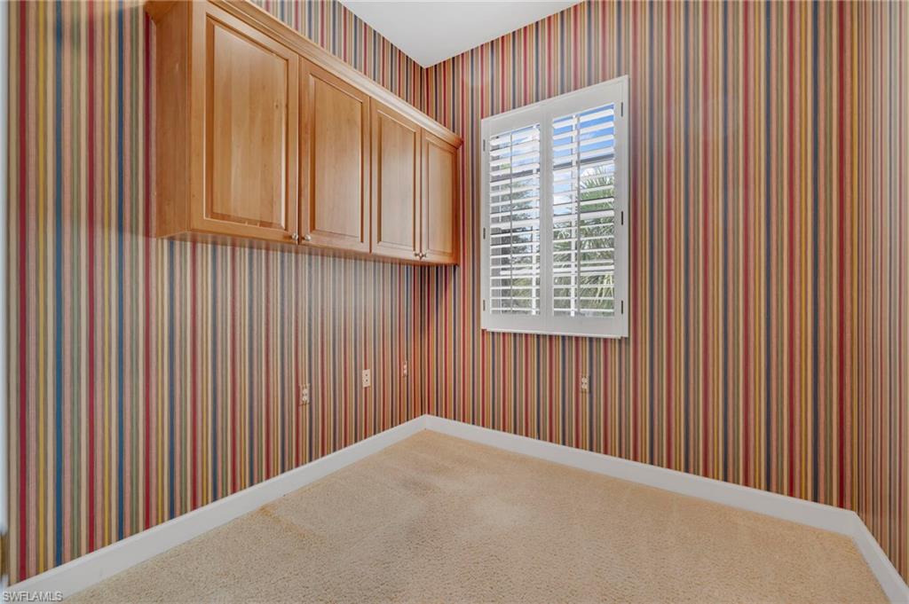 Private and quiet space for additional den or office.