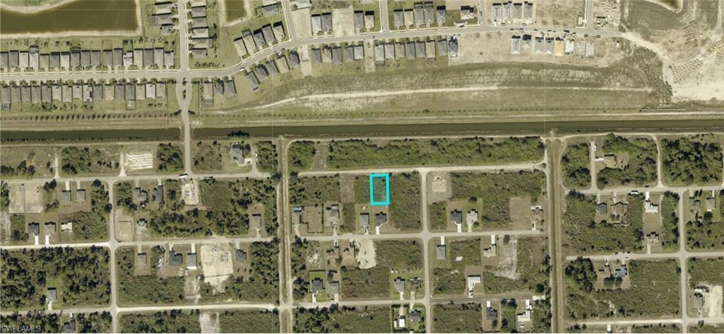 Aerial Map. Displaying the property's location within a developed area