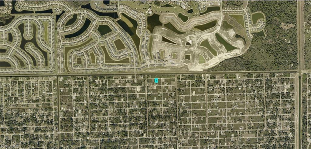 Aerial Map. Presenting a top-down view of the property's location and surrounding area
