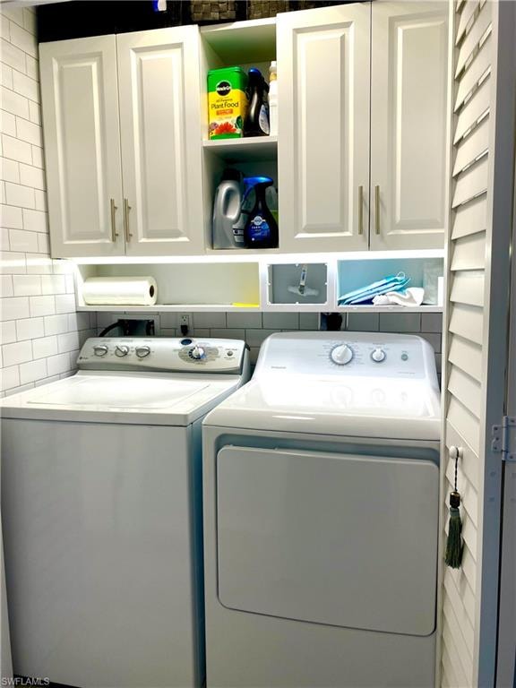 Laundry area