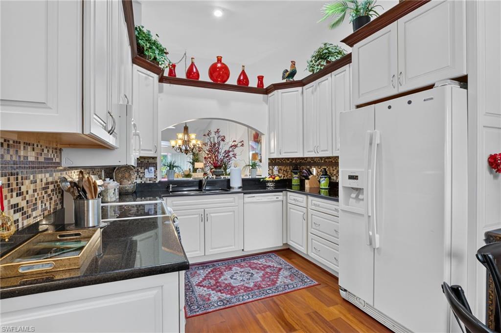 Tile backsplash