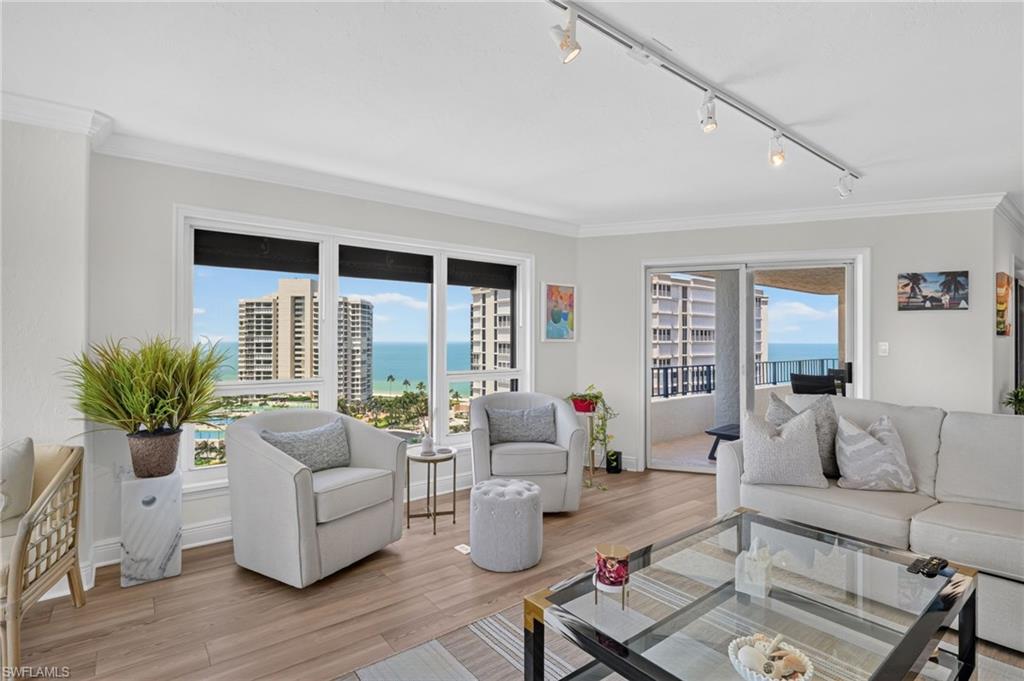 Private balcony with gulf views