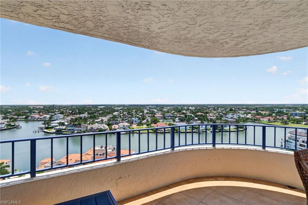 Eastern balcony view
