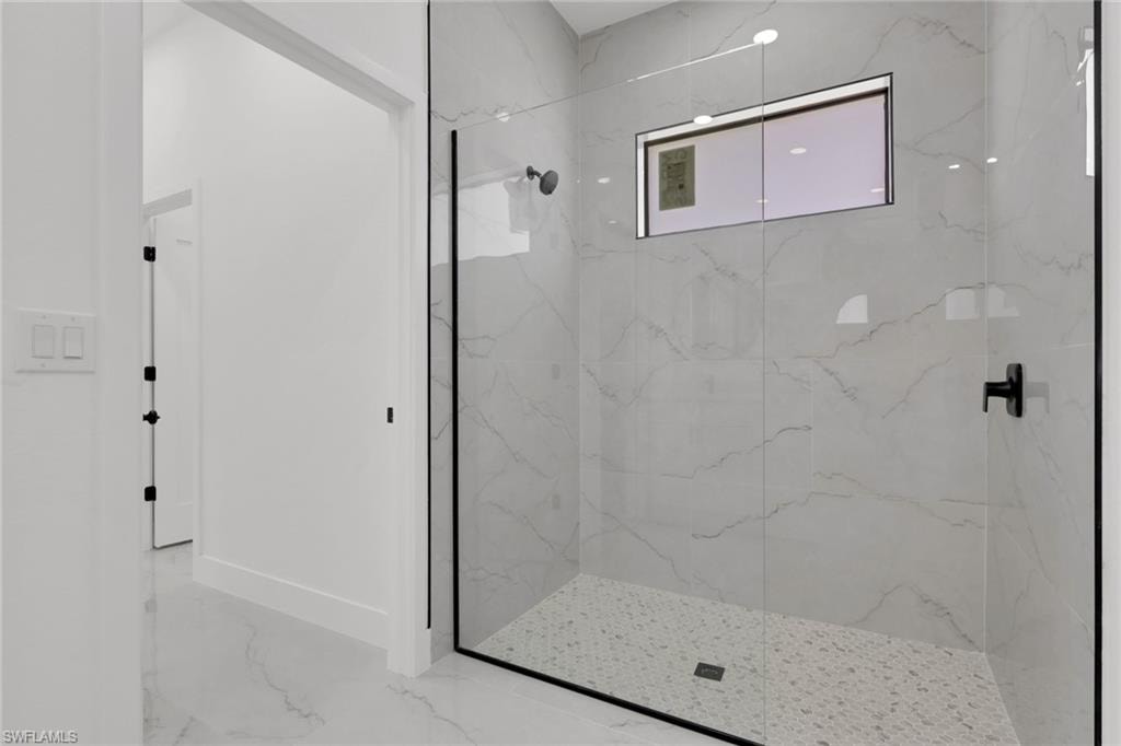Primary bathroom shower