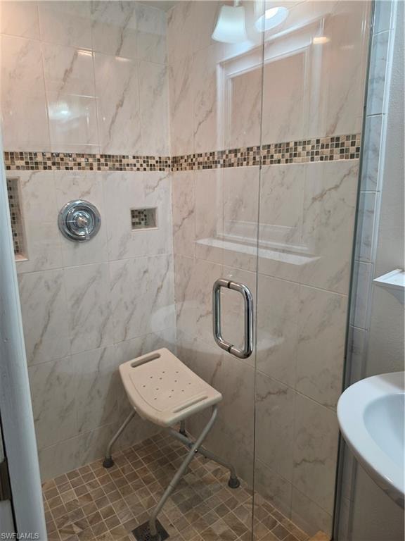Unique FULL bath downstairs