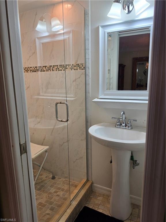 Unique FULL bath downstairs