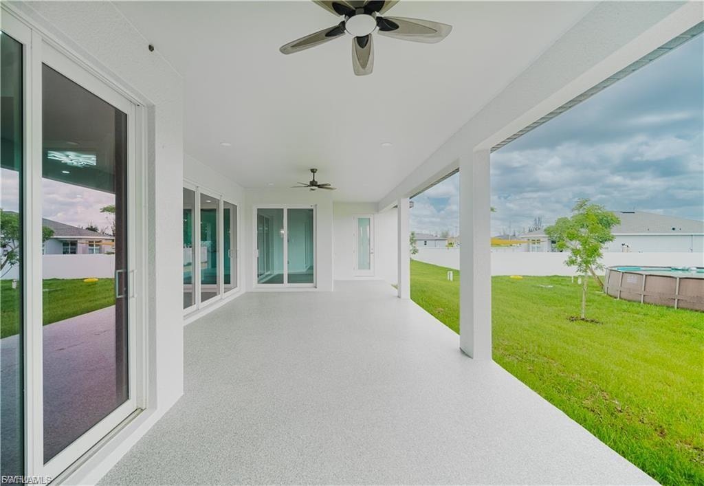 Patio terrace