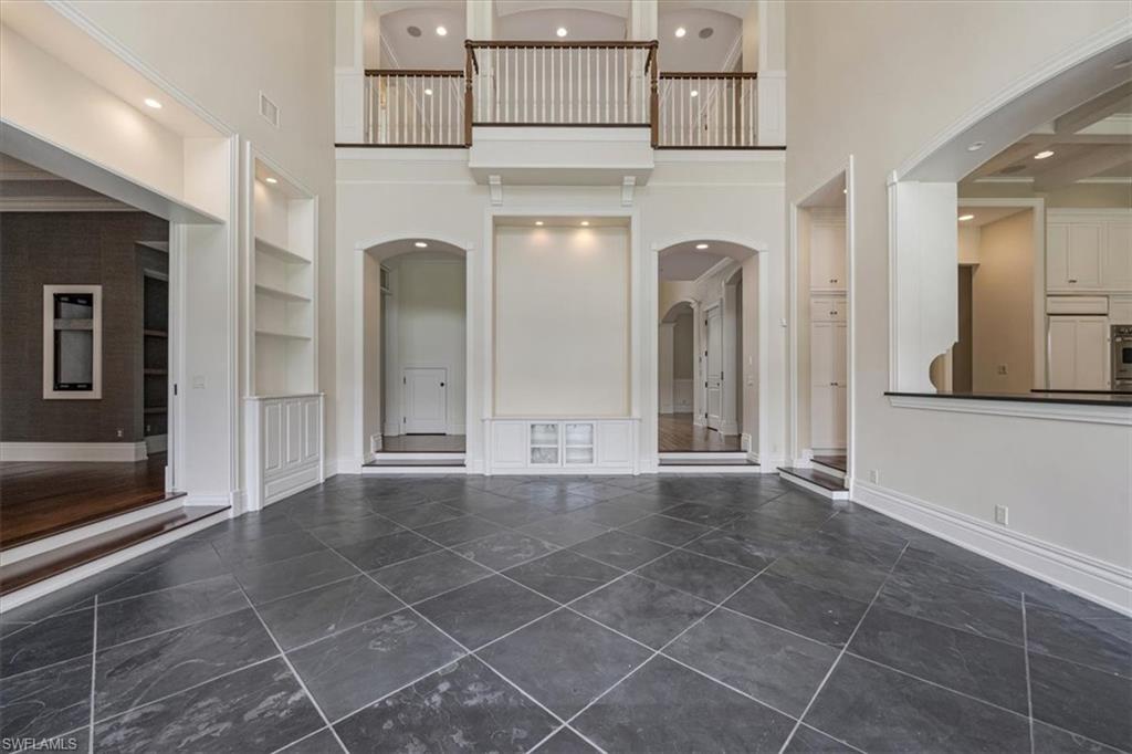 View of great room to kitchen