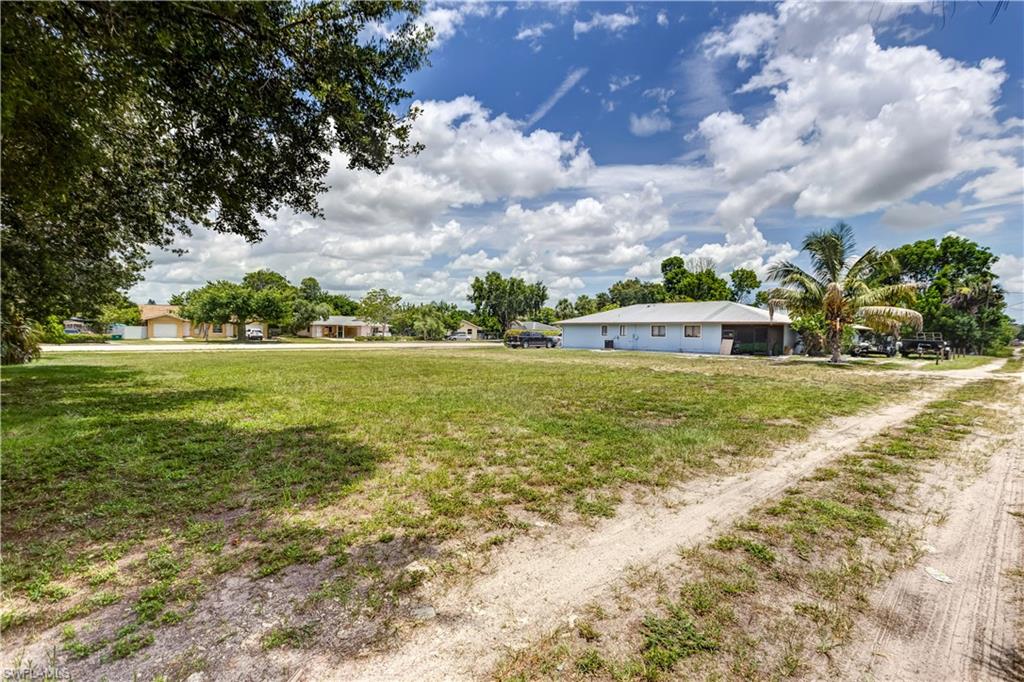 Back of property