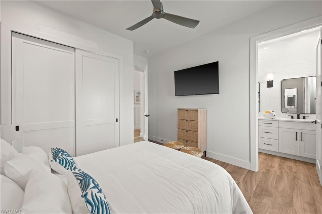 GUEST BEDROOM WITH QUEEN BED AND EN SUITE BATHROOM