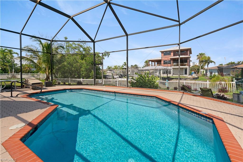 caged pool