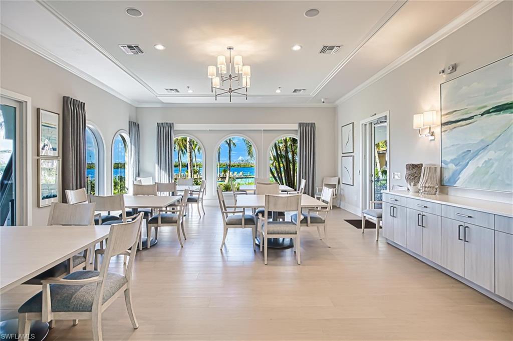 Clubhouse dining room